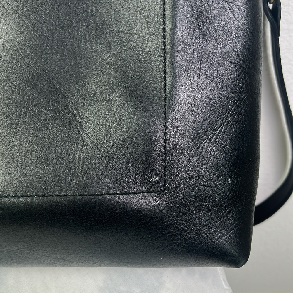 Madewell The Transport Shoulder Crossbody Bag Black - Picture 7 of 14